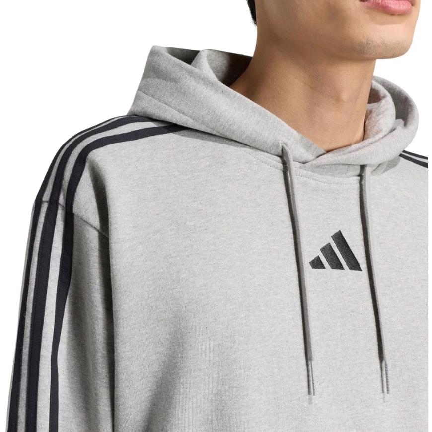 Miesten adidas Essentials 3-Stripes French Terry huppari harmaa KY4202 (M) – 3