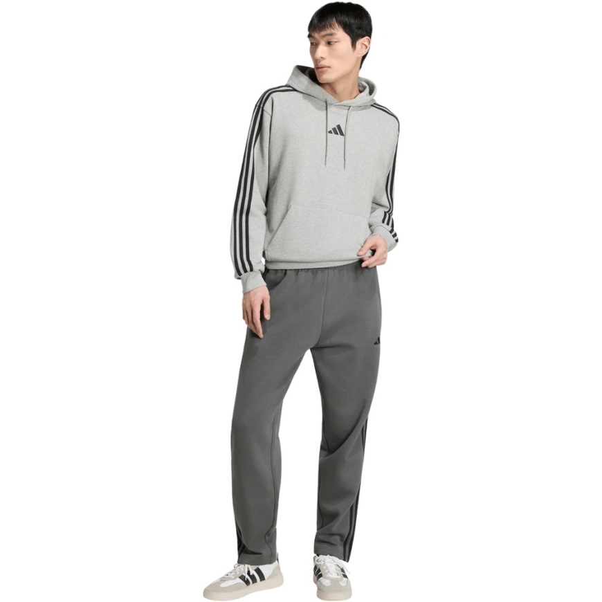 Men's adidas Essentials 3-Stripes French Terry Hoodie grey KY4202 (M) – 5