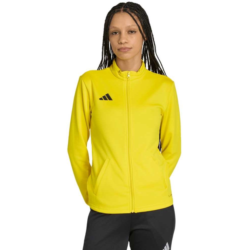 adidas Women's Entrada 26 Track Sweatshirt Yellow JZ6595 (XS)