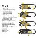 Oem Abc Rc Kaarimutter Pak 20w1 Monitoimityökalu - Monikäyttöinen Työkalu Selviytymiseen Oem Abc Rc Kaarimutter Pak 20w1 Monitoimityökalu - Monikäyttöinen Työkalu Selviytymiseen