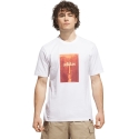 Vyriški marškinėliai adidas Waterfall Graphic balta KH0398 (2XL)