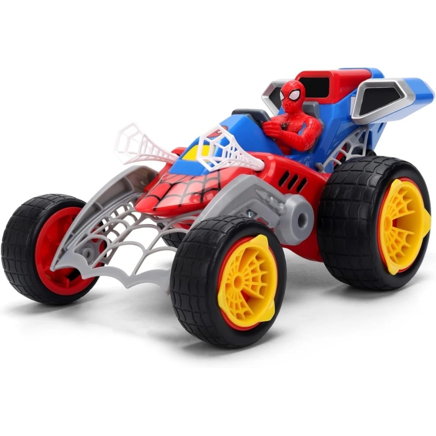 Jada Spider-Man Remote Control Vehicle with Web Shooting Function RC Web Shooting Buggy 1:20 – 3