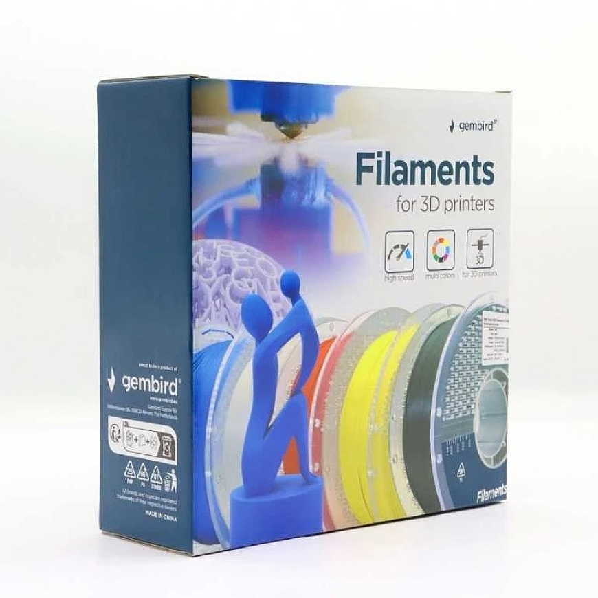 GEMBIRD Filament PETG High Speed balta – 2
