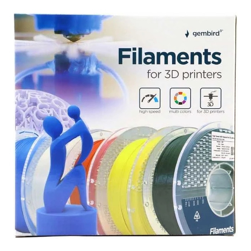 GEMBIRD Filament PETG Kiirusvalge – 3