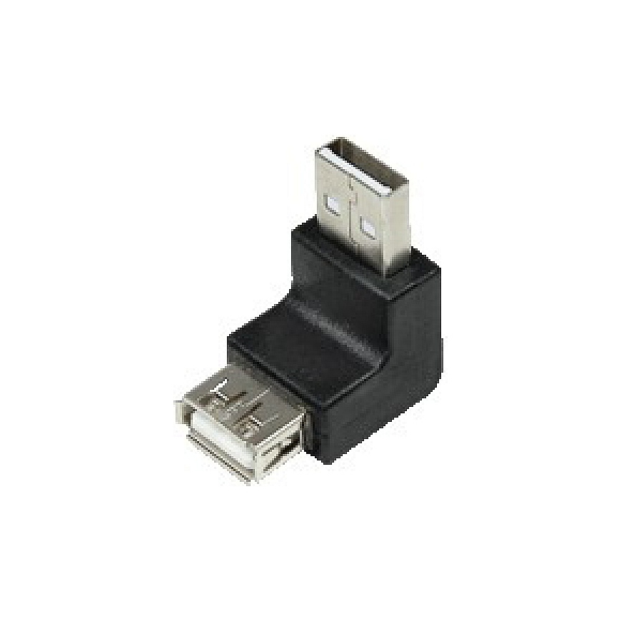 LogiLink USB 2.0 A/A USB 2.0-A Black