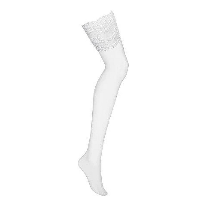 Obsessive - 810-STO-2 zeķes baltas L/XL – 2