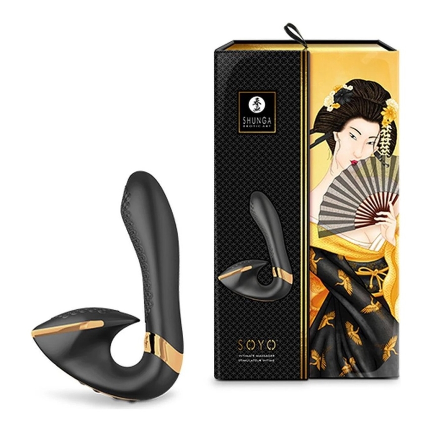 Shunga - Soyo Интимный Массажер Черный