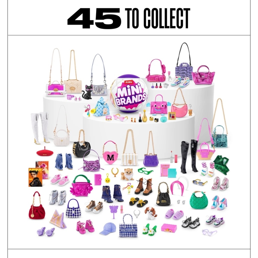 MINIBRANDS MINI BRANDS miniature set Fashion, 77770GQ1 – 3