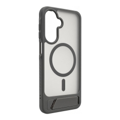 Samsung Galaxy A17 4G / A17 5G Rubber Coated MagSafe With Stand Case Smoke Grey