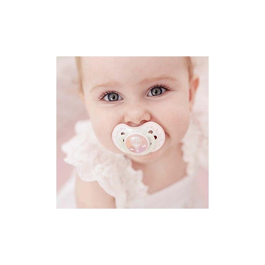 LOVI dynamic silicone pacifier INDIAN SUMMER, 6-18 months, 2 pcs, 22/857girl – 4