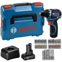 Электрическая шуруповерт - дрель Bosch Powertools Аккумуляторная GSR 12V-32 Professional, 12В (синий/черный, литий-ионный аккуму