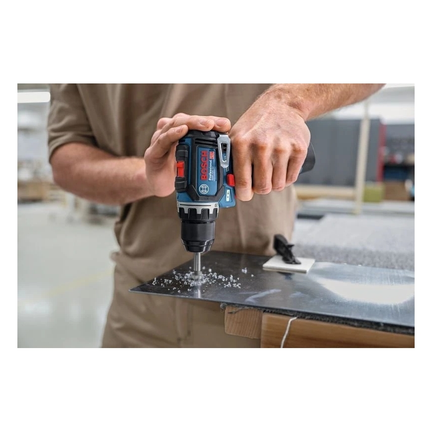 Bosch Powertools Porakone - Akunäppäri GSR 12V-32 Professional, 12 Volt (sininen/musta, litiumioniakku 2,0Ah + 4,0Ah, 40-osainen – 3
