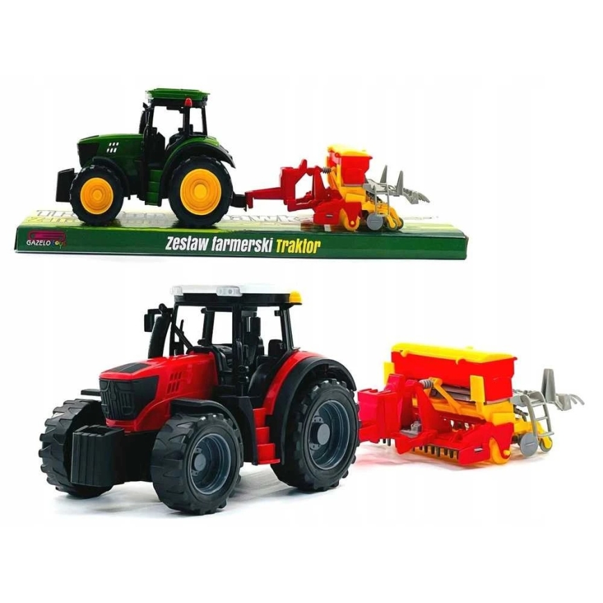 Gazelo AST. TRAKTORS ar mašīnu rulli, 40x14x11 cm, abažūrs – 3