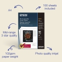 Epson A4 Photo Quality Inkjet Paper 102gsm, 100 sheets Epson A4 Photo Quality Inkjet Paper 102gsm, 100 sheets