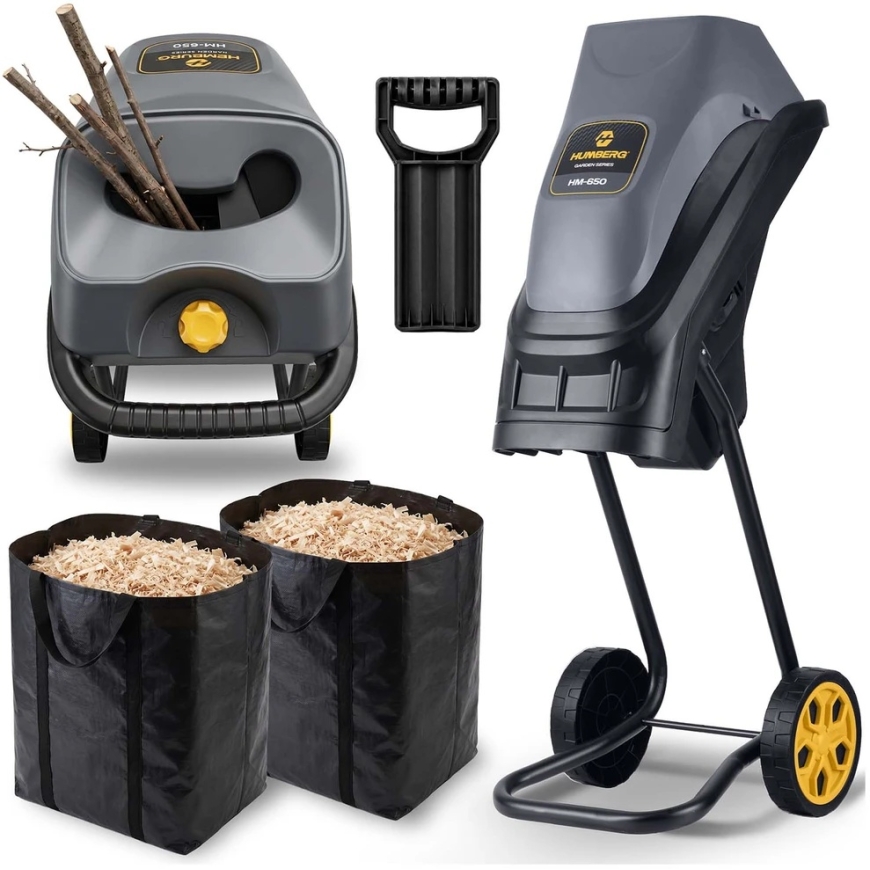 Humberg HM-650 Sähkösirkkeli, 2500 W + 2x 45 l säkki