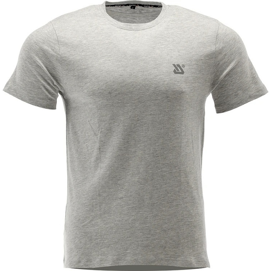 Yato BASIC MARŠKINĖLIAI, PILKI MELANŽAI, DYDIS. 2XL
