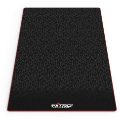 "Nitro Concepts" floor mat for racing simulator equipment, 150 x 75 cm, non-slip – Black