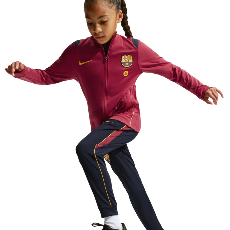 Nike FC Barcelona Academy Pro bērnu krekls tumši sarkans-tumši zils II1692 621 (XL) – 3