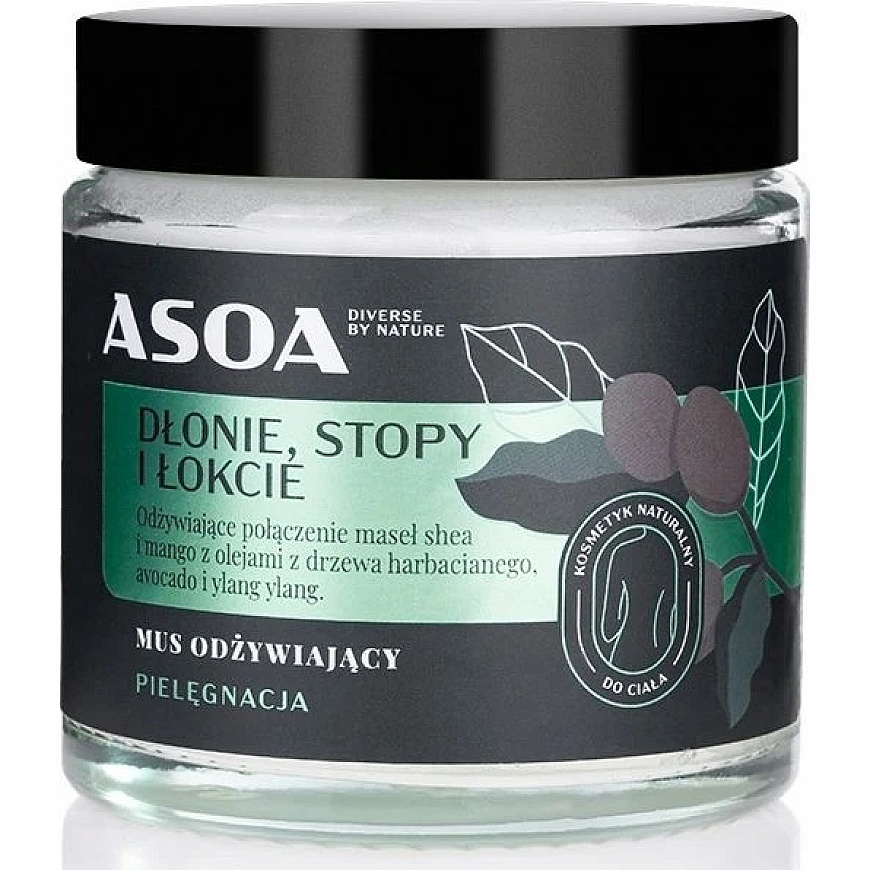 Asoa Barojošā sviests rokām, kājām un elkoņiem 100 ml – 2