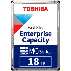 HDD serveris TOSHIBA (3.5'', 18TB, 512MB, 7200 RPM, SATA 6 Gb/s)