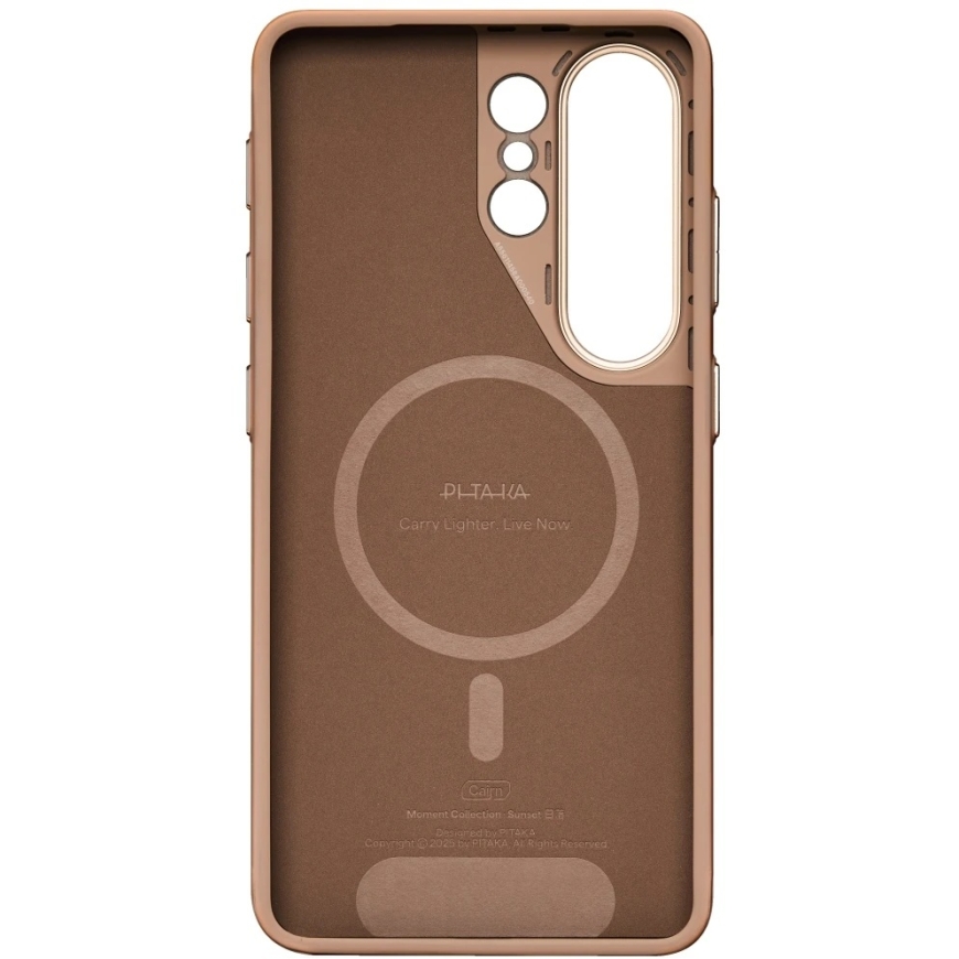 PITAKA Cairn apvalks MagSafe Samsung Galaxy S26 Ultra modelim Sunset – 5