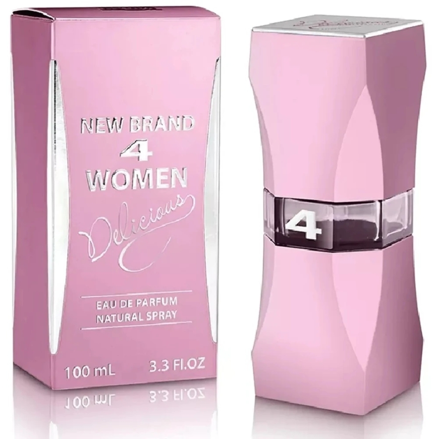 Jauns zīmols Parfums Jauns zīmols 4 sievietēm Delicious Eau De Parfum 100 ml – 3