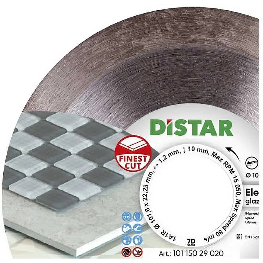 DISTAR ø100 ELEGANT диск для плитки для чистой резки – 2