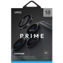 UNIQ Optix Prime camera lens protection for iPhone 18 Pro / iPhone 18 Pro Max, graphite color UNIQ Optix Prime camera lens protection for iPhone 18 Pro / iPhone 18 Pro Max, graphite color