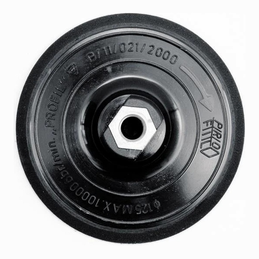 Vorel Toya Sa Poland gumijas zole mīkstā M14, 125 mm "Profil" (08511)