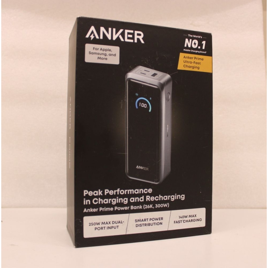 MÜÜDUD. Prime power bank - USB, 2 x USB-C - 300 Watt | 26250 mAh | Must | DEMO