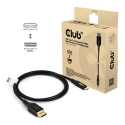 CLUB3D CAC-1559 videokaabliadapter 1 m USB tüüp-C DisplayPort Must