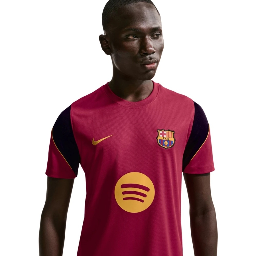 Nike Vīriešu „FC Barcelona Strike” krekls, bordo krāsā – 5