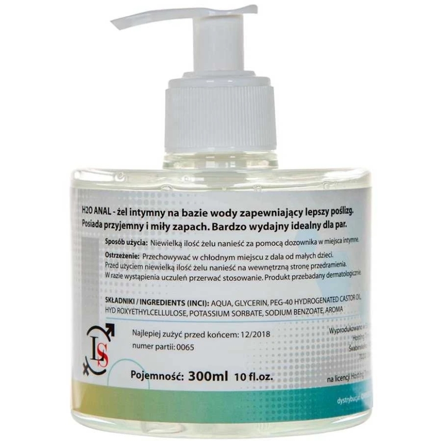 LoveStim Anālais ūdens bāzes lubrikants mitrinošs seksa gēls 300ml – 2
