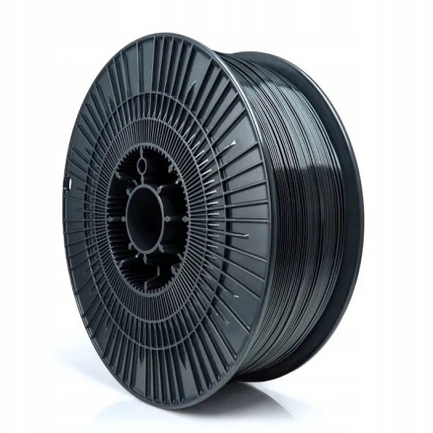 Rosa3D PETG standartinė HS plėvelė, 1.75 mm, 4.5kg – juoda