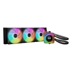 be quiet! LIGHT LOOP IO LCD | 360mm Procesors Universāls šķidruma dzesētājs 12 cm Melns 1 pcs