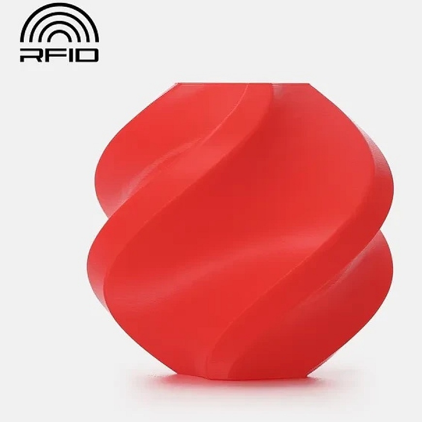 Bambu Lab PETG Basic Refill gijinė plėvelė 1.75 mm 1kg - raudona – 2