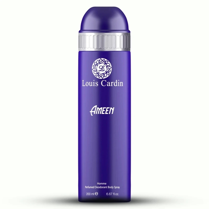 Louis Cardin, Ameen, Deodoranttisuihke, Miehille, 200 ml
