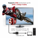 CLUB3D Mini DisplayPort 1.2 to HDMI 2.0 UHD Active Adapter