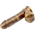 Darkmuscle Dildo realistic penis with testicles suction cup 19 cm Darkmuscle Dildo realistic penis with testicles suction cup 19 cm
