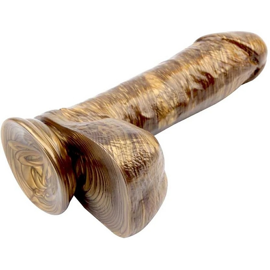 Darkmuscle Dildo realistic penis with testicles suction cup 19 cm – 3