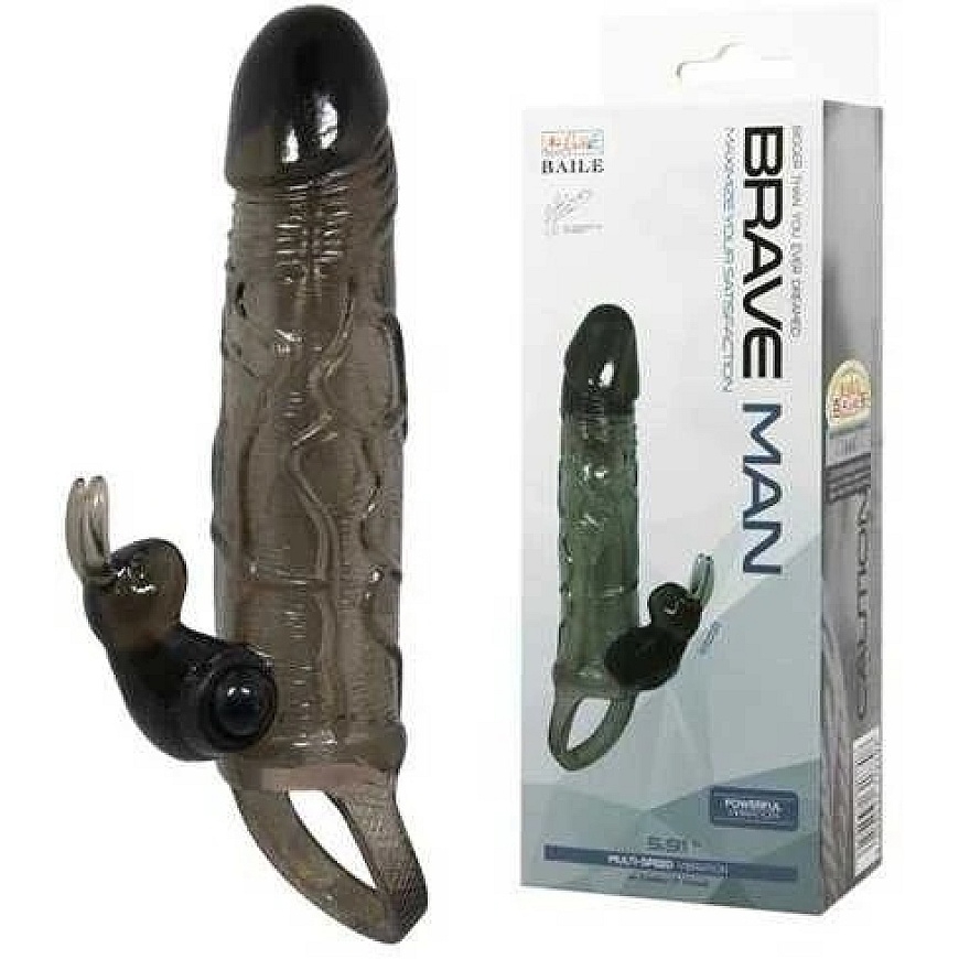 BAILE - BRAVE MAN SMOKE 5,91" Mitme kiiruseline vibratsioon