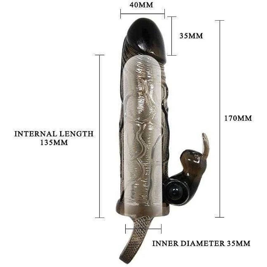 BAILE - BRAVE MAN SMOKE 5.91" Multi-speed vibration – 2