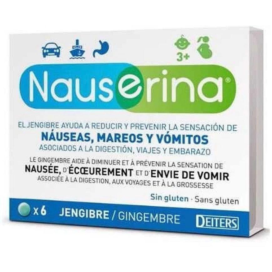 Deiters Nauserina 6 tabletės