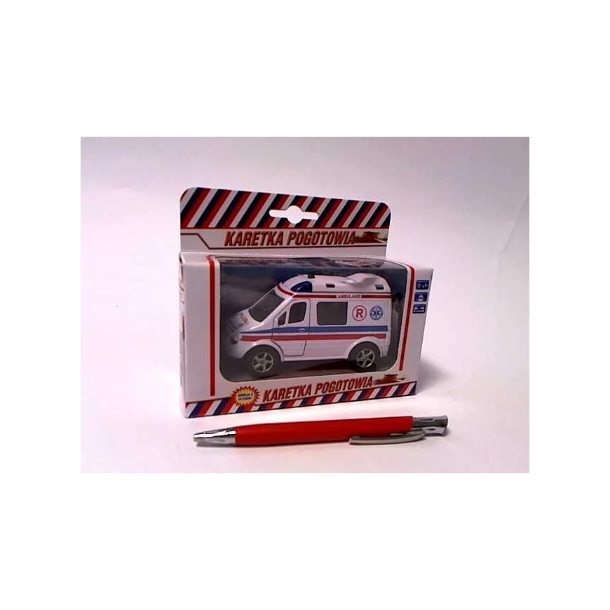 Lean Cars Metal Emergency Ambulance Van Siren HKG089 – 3