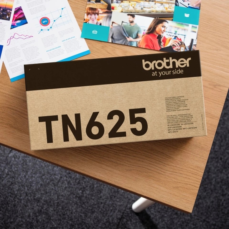 Brother TN625BK – Black toner cartridge (3000 pages) – 2
