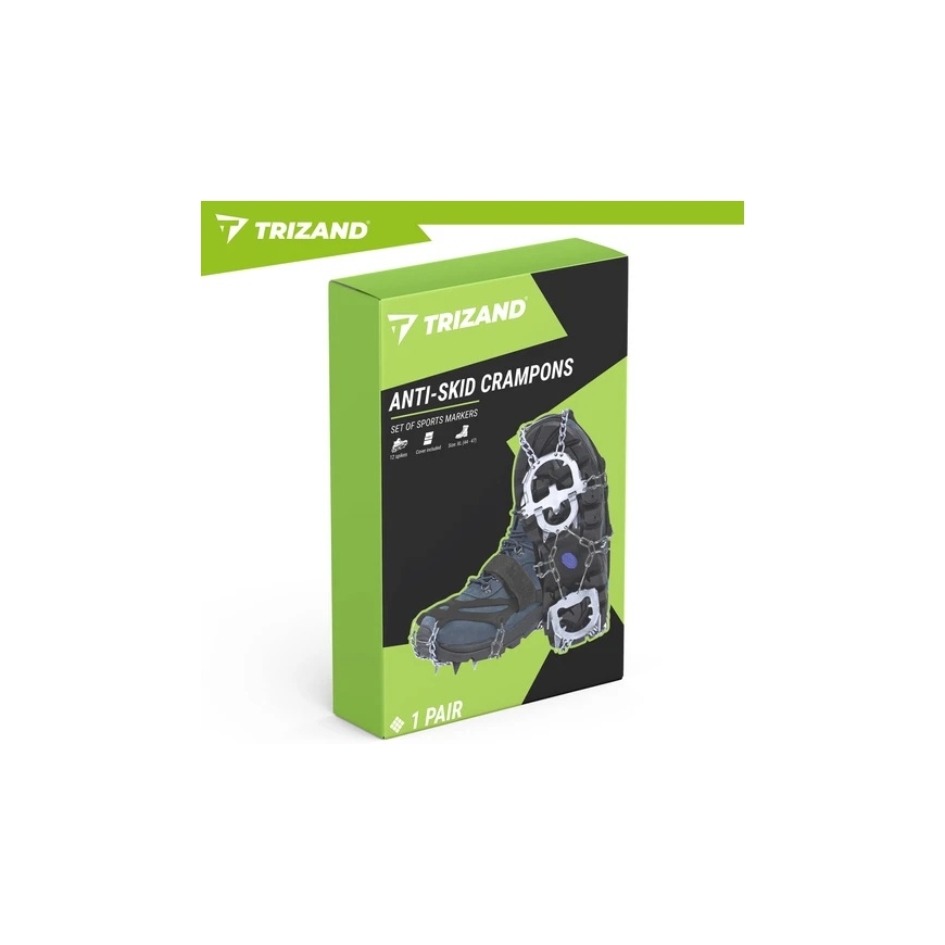 Trizand liukastumisenestävät kenkäliput/piikit koko XL – 3