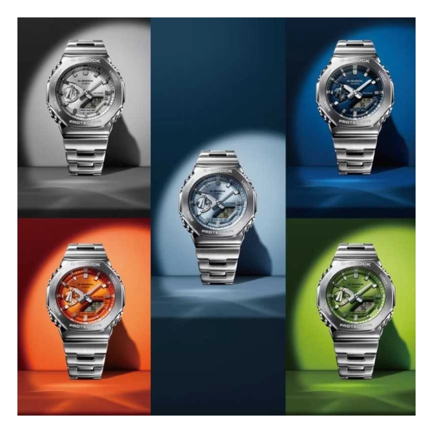 Casio G-Shock G-Steel GM-2110D-2BER Kell – 2
