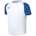 Nike Dri-Fit Academy II bērnu T-krekls balts un zils HV8168 103 (M) Nike Dri-Fit Academy II bērnu T-krekls balts un zils HV8168 103 (M)