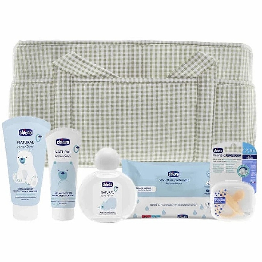 Chicco Зеленый MimosBox Органайзер Корзина Набор 6 Частей