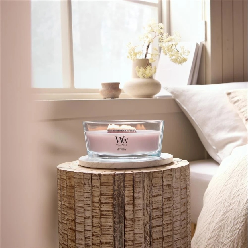 WoodWick Rose Blush lūpukrāsa 453,6 g – 4